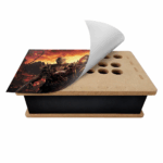 Cajón MDF Para Tablero Arcade - Mortal Kombat - Tipo Sanwa 30mm - Imagen 3