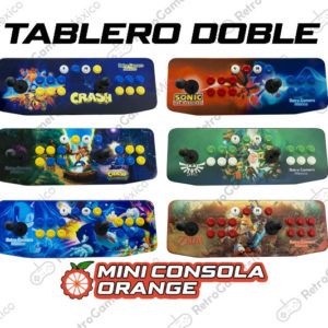 Tablero Arcade Doble Con Sistema